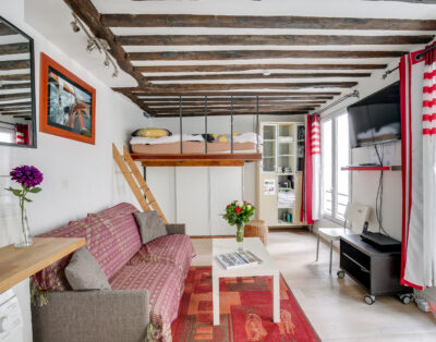 charmant studio pres republique